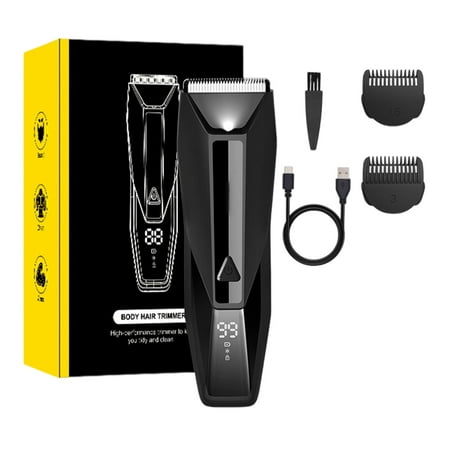 Professional Groin Body Hair Trimmer Shaver for Men Body Grooming Shaver