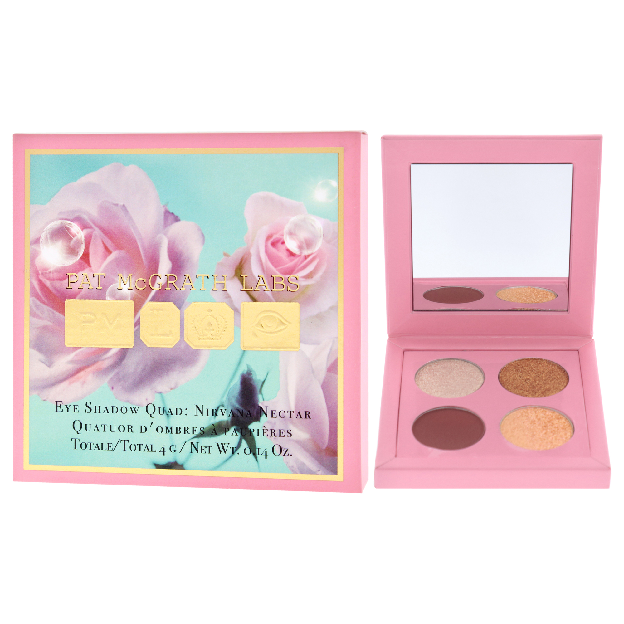 Eye Shadow Quad - Nirvana Nectar by Pat Mcgrath Labs for Women - 0.14 oz Eye Shadow