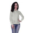 thumbnail image 1 of Moomaya Chemises à Manches Longues en Coton pour Femmes Tenues de Travail Formelles Unies, 1 of 6