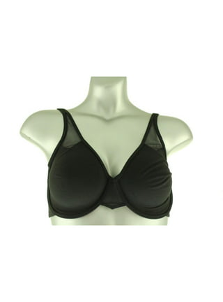 Wacoal T-Shirt Bra Net Effects Size 34C Black Underwired Padded Moulded  Contour