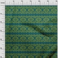 thumbnail image 2 of oneOone Polyester Lycra Fabric Chevron & Triangle Block Print Sewing Fabric BTY 56 Inch Wide, 2 of 4