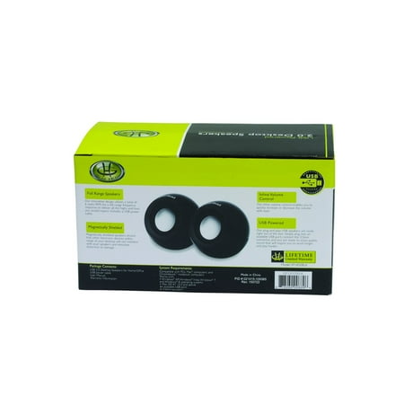 UPC 878260008896 product image for Gear Head SP1600BLK 2.0 Speaker System - 6 W RMS - Desktop - USB - Magnetic  | upcitemdb.com