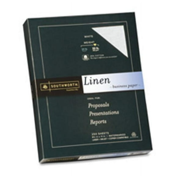 SOU Fine Linen Paper- 32 lb- 8-.50in.x11in.- 2- Ivory