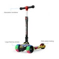 thumbnail image 3 of 3 Wheel Scooter for Kids, Foldable Scooter with Light Up Wheels, Sturdy Deck Design, Height Adjustable, 3 of 6