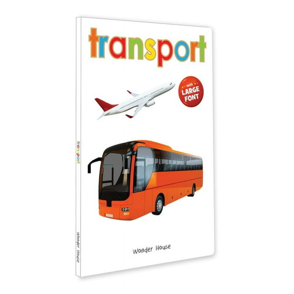 Big Board Books: Transport : Early Learning Board Book With Large Font (Board book)