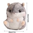 thumbnail image 2 of Big Save,HWRETIE Cute Hamster Throw ,Stuffed Toys, 2 of 2