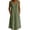 *Green, variant on VBVC Women's Cotton Linen Button Front Maxi Dress , Summer Sleeveless V-Neck Dress For Women,Ladies' A Line Tank Dress with Pockets,Blue,S-3XL