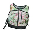 thumbnail image 4 of Vest al chaleco adultos Vest reflectante cómodo transpirable con la bolsa de pecho de la cremallera de 20 35 l para deportes de entrenamiento de Rosa, 4 of 8