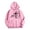 Pink, variant on Fall Oversize Hoodies For Women Jesus Long Sleeve Hooded Christian Letter Print With Pocket Trendy Fall Clothes 2025 Black