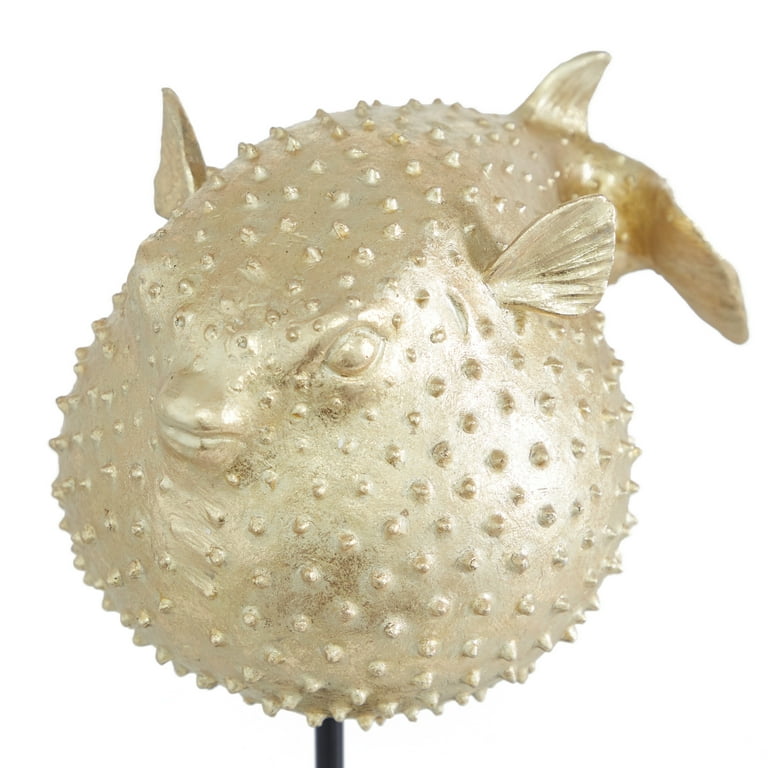 Blowfish top stood up