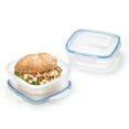 thumbnail image 1 of Starfrit LocknLock Easy Match 2x 25 oz / 750 ml Square Containers, 1 of 8