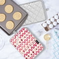 thumbnail image 5 of Pot Holders Set of 2 Heat Resistant 338℉ Kitchen Oven Gloves Potholder Cooking Baking Microwave Mitts Love Heart with Curve, 5 of 7