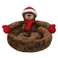 thumbnail image 2 of LSLJS Christmas Bed, Christmas Bed, Non-slip Soft Plush Bed, Comfortable Christmas Bed, Santa Claus Bed, Small and Medium Winter Bed, Small Bed, 2 of 9