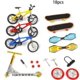 thumbnail image 3 of Juego de 18 bicicletas y patinetas de dedo, mini juguetes acrobáticos para niños, regalos de fiesta y alivio del estrés., 3 of 6