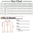 thumbnail image 2 of TFEOQRY Men's Hooded Coat Thin Gradient Zipper Jacket with Pockets Long Sleeve Hooded Outwear Orange, 2 of 7