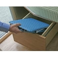 thumbnail image 3 of Camco Folding Ironing Board -Chrome-Wire Iron Rest - Blue, Cotton Cover (43904), 3 of 3