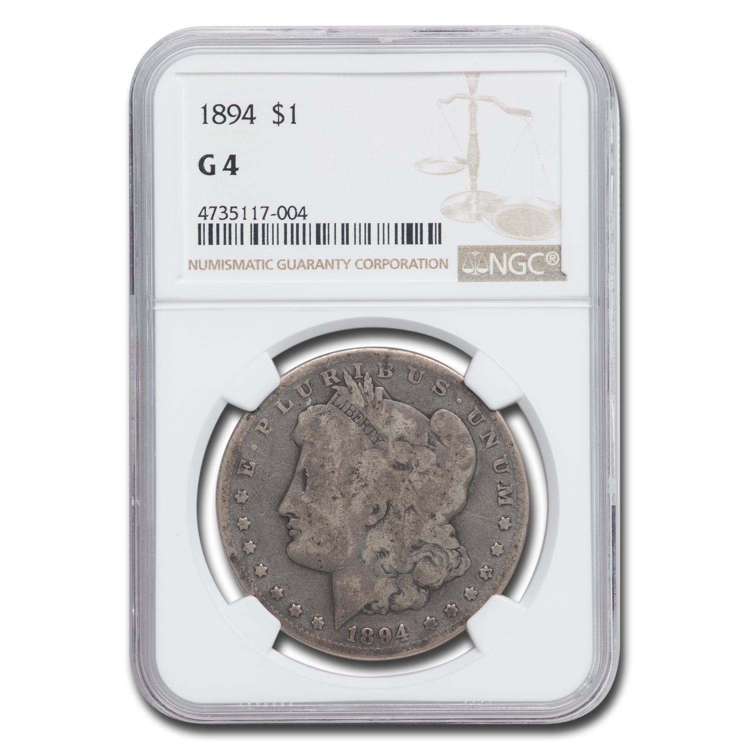 1894 morgan dollar good 4 ngc key date walmart