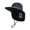 A, variant on Quick-Drying Sun Hat for Men and Women Wide Brim UV Protection Outdoor Fishing Hiking Gardening Beach Cap