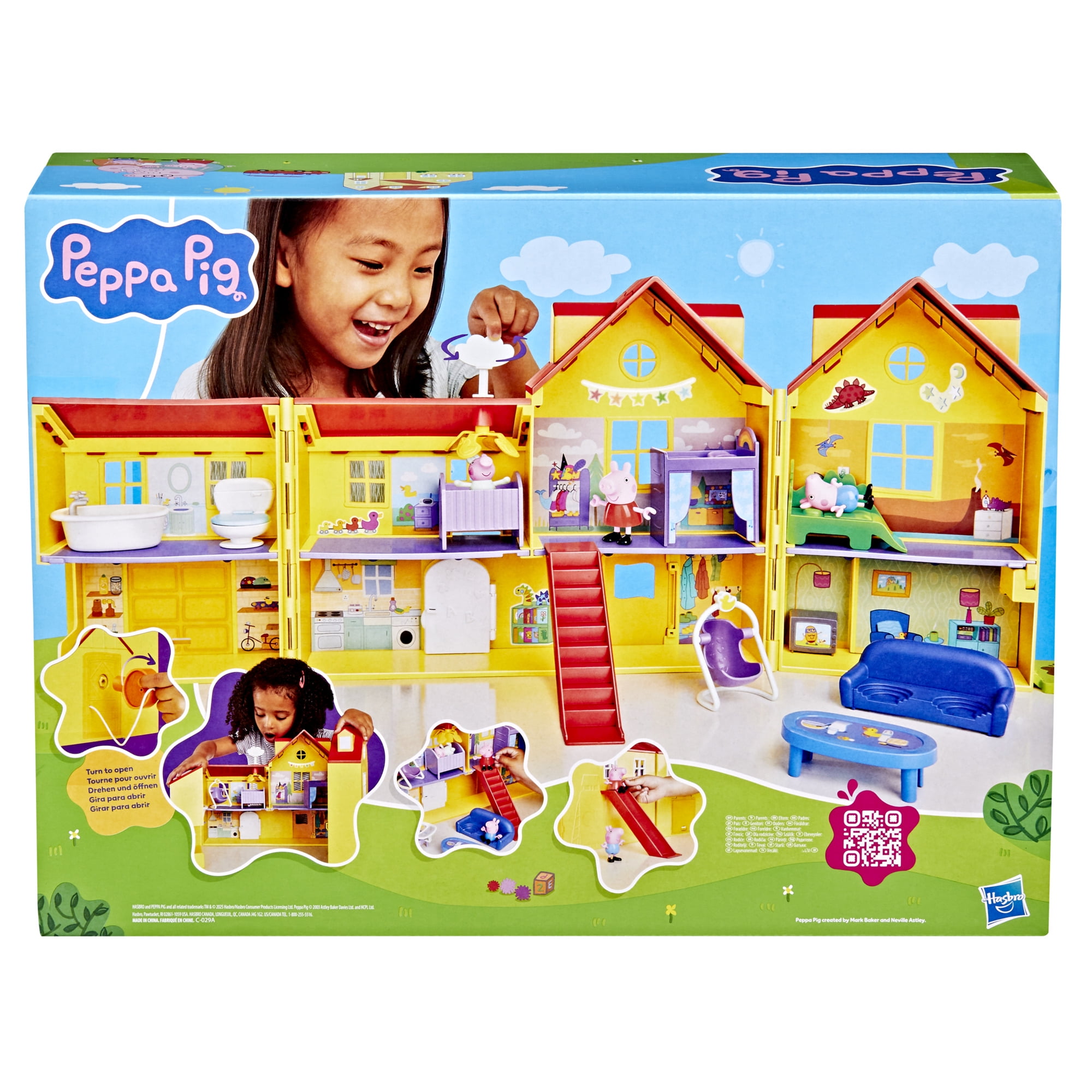 Peppa Pig Peppa's Big Family House Playset, PEPPA PIG BIG FAMILY HOUSE