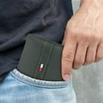 thumbnail image 6 of Tommy Hilfiger Men's Premium Leather Flip ID Passcase Billfold Wallet Olive, 6 of 7