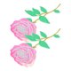 thumbnail image 1 of IDEANATEGRATE 2Ud Parche Bordado Rosa Con Lentejuelas Reversibles Para Ropa Ideal Para Especiales Y Diario, 1 of 6