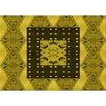 thumbnail image 1 of Ahgly Company Indoor Rectangle Patterned Bee Yellow Area Rugs, 6' x 9', 1 of 6