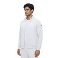 thumbnail image 3 of Natural Uniforms Mens Cool Stretch Zip Up Scrub Jacket (White, Large), 3 of 7