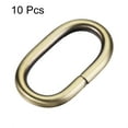 thumbnail image 3 of Unique Bargains Bronze Tone Oval Buckles Iron Electroplating (10 Pack), 3 of 4