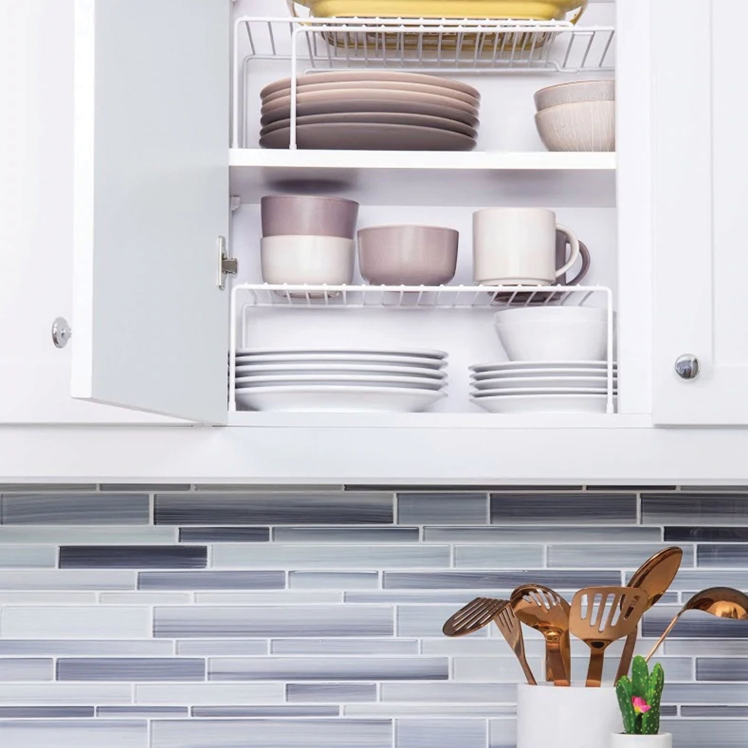 Better Houseware Medium Storage Shelf (White), 186PT