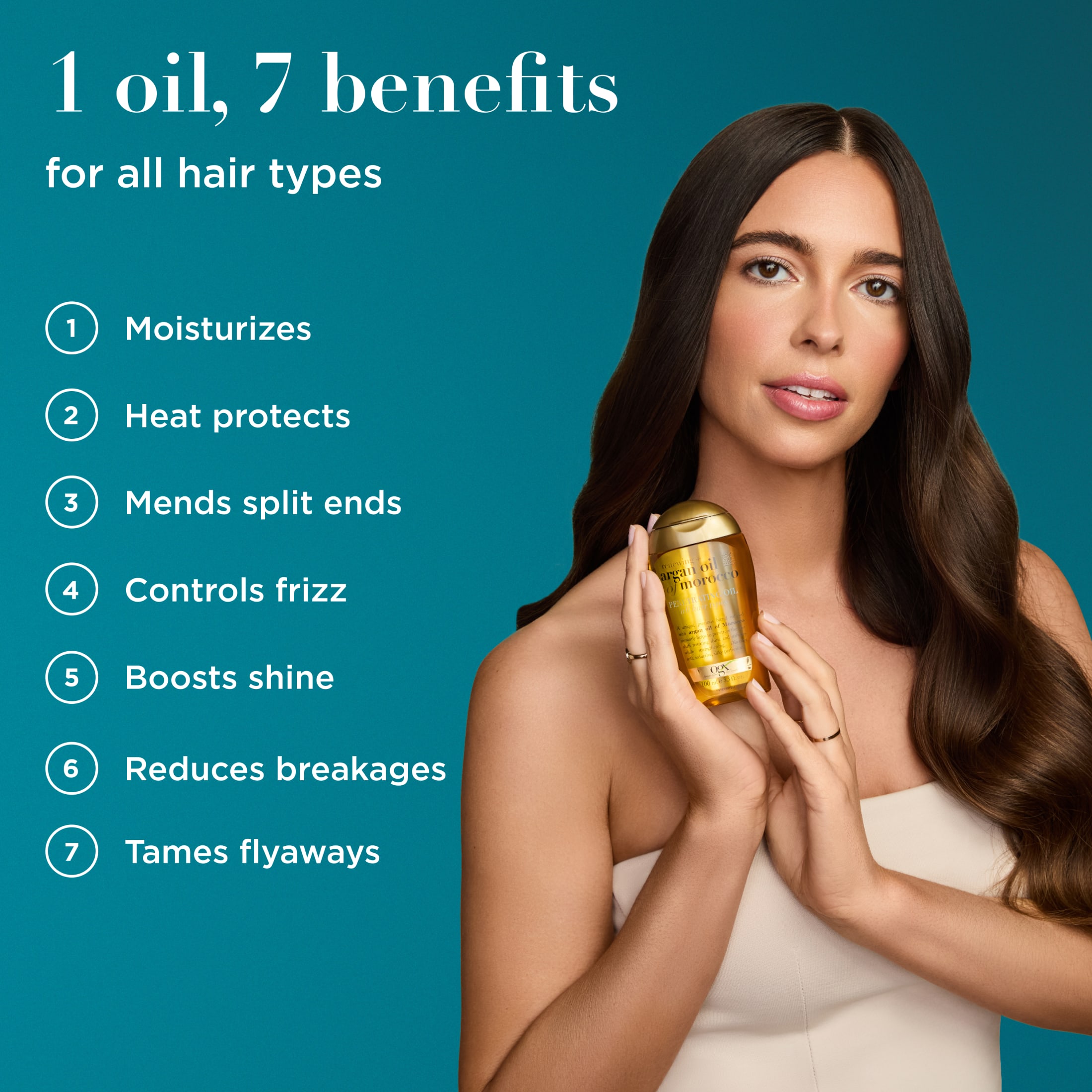 OGX Renewing + Argan Oil of Morocco Penetrating Hair Oil Treatment, 3.3 fl. oz