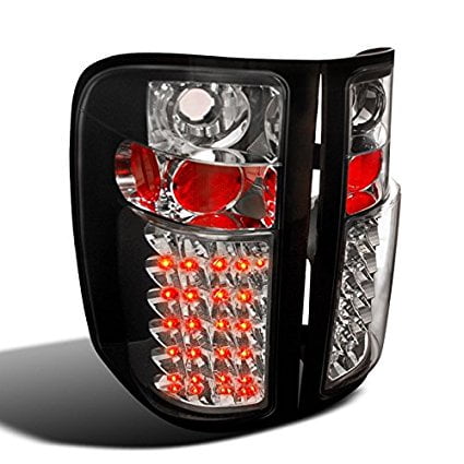 - Spec-D Tuning LT-SIV07JMLED-TM Chevy Silverado 1500 2500 3500 LED Tail Lights Black