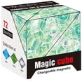 thumbnail image 1 of Muyoka Shape Shifting Box Alivio del estr茅s y la ansiedad Magic Flips Cube para adultos y ni帽os Mant茅ngase tranquilo Hand-held Magnetic Finger Flip Cube para ADD ADHD Killing Time, 1 of 5