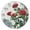 Gold Needle, variant on 10" Artistic Round Wall Decorative Desk Clock Wall Clock Home Decor Red Roses on the Wall