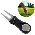 thumbnail image 1 of pitrice Golf Fork Golf Repair Tool Golf Tool Golf Ball Marker Golf Training Tools, 1 of 1