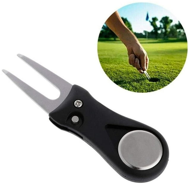 pitrice Golf Fork Golf Repair Tool Golf Tool Golf Ball Marker Golf Training Tools