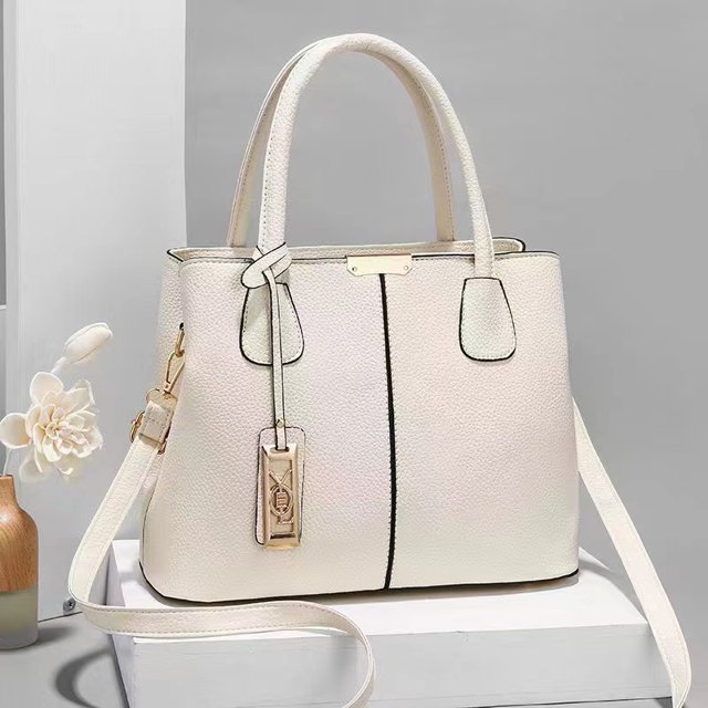Bolso de mano sencillo, de moda, bolso de hombro, moderno, versátil, con textura, bolso de mujer, bolso de mensajero de gran capacidad