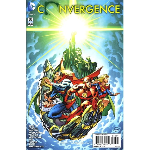 Convergence #8 VF ; DC Comic Book