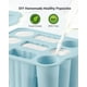 thumbnail image 2 of Moldes para helados MEETRUE, 9 piezas de silicona, sin BPA, con palitos y bolsa, 2 of 7