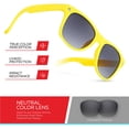 thumbnail image 3 of Lentes de Sol Retro Rewind para Niños con Protección UV400 y Montura Goma, Edad 3-12, 3 of 6