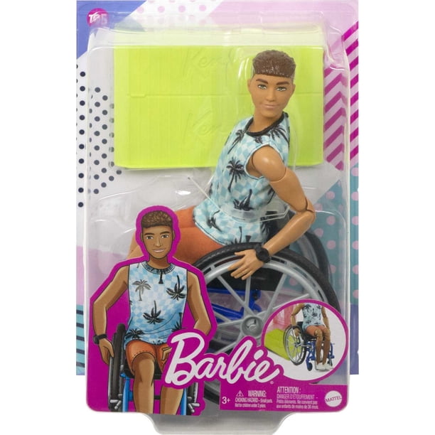 Ken Fashion Doll with Wheelchair - Toy dolls for ecommerce