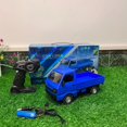 thumbnail image 3 of Coche teledirigido 1:16 D12, simulación de derrape, camión de escalada, luz Led, coche de Control remoto de carga, juguetes eléctricos, regalos de Navidad para niños, 3 of 4