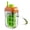 Green, variant on 2-in-1 Ice Cube Maker & Water Bottle with Straw, Press-Release Silicone Mold for Freezer, Leak-Proof Portable Cup for Gym Travel, BPA-Free Summer Essential
