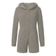 thumbnail image 4 of ICHUANYI Clearance Women Long Sleeve Hooded Jumpsuit Pajamas Casual Winter Warm Rompe Sleepwear(Gray, XL) ICHUANYI WER2023080905563, 4 of 5