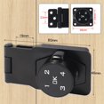 thumbnail image 3 of Touch Screen Digital Electronic Password Coded Lock For Cabinet Mailbox File Cupboard Drawer Door Zinc Alloy Lock 10*5*3cm, 3 of 5