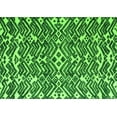 thumbnail image 1 of Ahgly Company Indoor Rectangle Abstract Green Modern Area Rugs, 2' x 3', 1 of 4