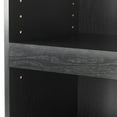 thumbnail image 4 of Mainstays Framed 3-Shelf Bookcase with Adjustable Shelves, True Black Oak, 4 of 7