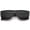 Black / Smoke, variant on sunglassla - old school rapper flat top rectangle sunglasses for men 57mm (tortoise/brown)