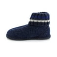 thumbnail image 4 of HAFLINGER Boiled Wool Slipper Boots | Paul, Denim, 4 of 8