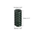 thumbnail image 2 of 3D Impresora Troquel Resorte, 1uds 27mm OD 55mm Largo Espiral Estampado Compresión Molde Troquel Resortes para 3D Impresora Eléctrica Pieza, Verde, 2 of 6