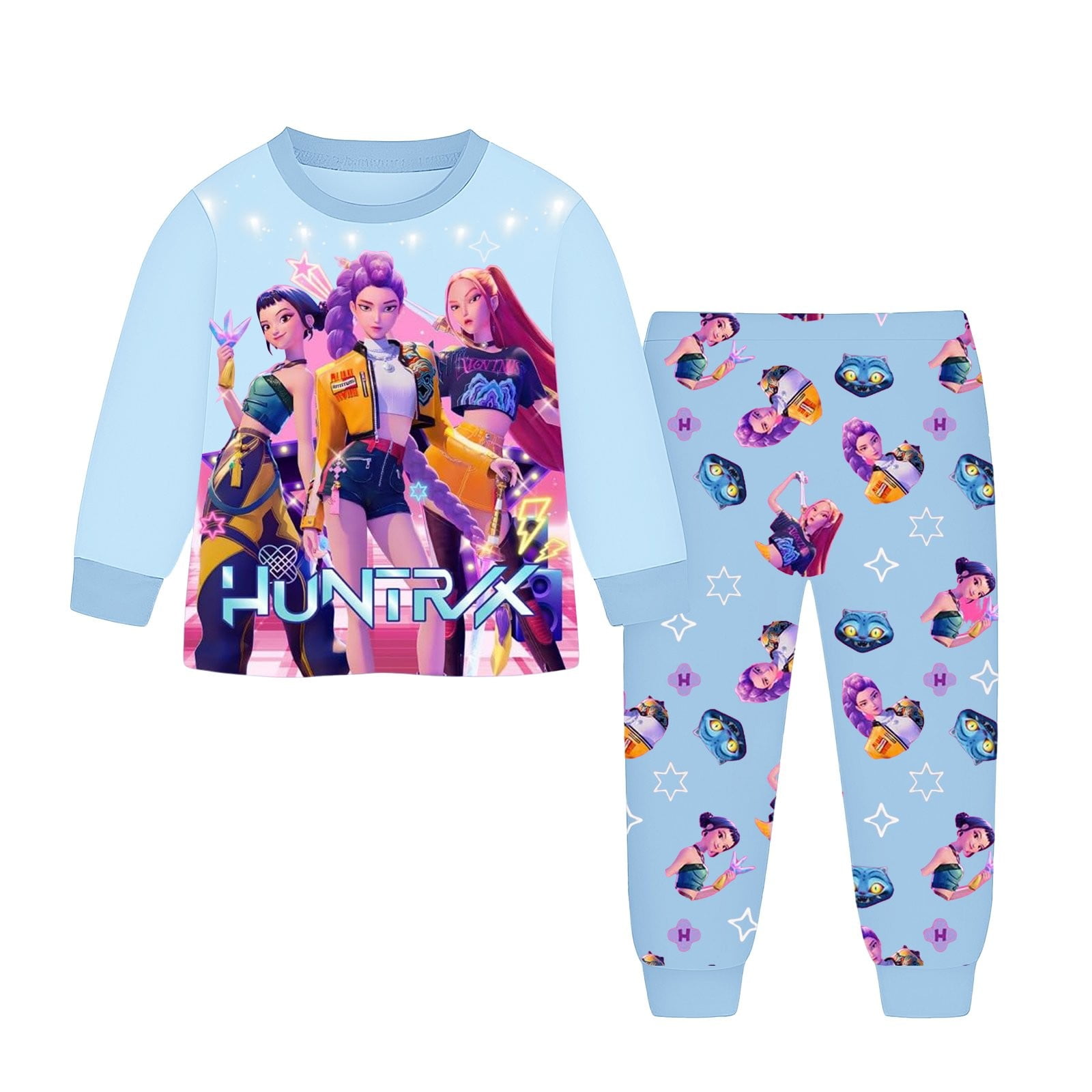 Kpop D-Demon H-Hunters Filles Pyjamas Ensembles De Pyjama